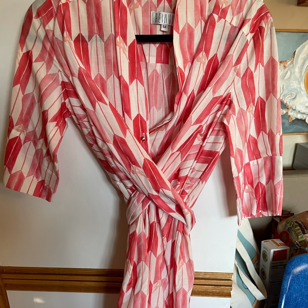 Heinui wrap dress medium